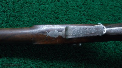 BEAUTIFULLY ENGRAVED WILKENSON & SON SINGLE BARREL 20 GAUGE PERCUSSION SHOTGUN - Image 10 of 23