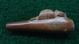OWL EFFIGY CARVED STONE PIPE - 4 of 8