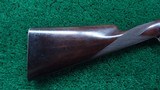 VERY NICE SIDE BY SIDE 12 GAUGE PERCUSSION SHOTGUN - 23 of 25