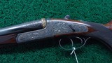 CASED HOLLAND AND HOLLAND CUSTOM No. 2 HAMMERLESS EJECTOR DOUBLE RIFLE IN.375 H&H FLANGED MAGNUM - 2 of 25