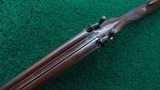 W. C. SCOTT 14 GAUGE DOUBLE BARREL PERCUSSION SHOTGUN - 4 of 19