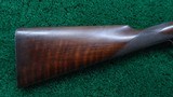 W. C. SCOTT 14 GAUGE DOUBLE BARREL PERCUSSION SHOTGUN - 17 of 19