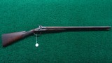 W. C. SCOTT 14 GAUGE DOUBLE BARREL PERCUSSION SHOTGUN - 19 of 19