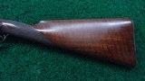 W. C. SCOTT 14 GAUGE DOUBLE BARREL PERCUSSION SHOTGUN - 15 of 19