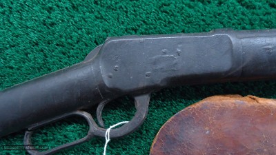 WINCHESTER MODEL 1892 MOVIE PROP WITH SCABBARD - Image 3 of 15