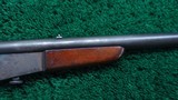 REMINGTON No. 6 ROLLING/FALLING BLOCK RIFLE IN 22 S, L or LR - 5 of 21
