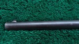 REMINGTON No. 6 ROLLING/FALLING BLOCK RIFLE IN 22 S, L or LR - 14 of 21