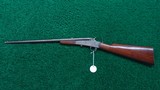 REMINGTON No. 6 ROLLING/FALLING BLOCK RIFLE IN 22 S, L or LR - 20 of 21