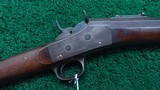 REMINGTON No. 1 ROLLING BLOCK SPORTING RIFLE IN 44 CF - 1 of 21