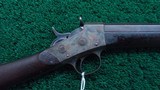 REMINGTON No. 2 ROLLING BLOCK RIFLE IN 44-40 WIN - 1 of 20