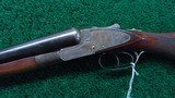 *Sale Pending* - MERIDEN FIREARMS COMPANY 12 Ga. SIDELOCK DOUBLE SHOTGUN - 2 of 21