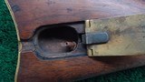 REMINGTON 1863 "ZOUAVE" US CONTRACT PERCUSSION RIFLE IN CALIBER 58 - 14 of 24