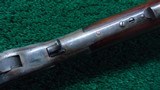 WINCHESTER MODEL 1873 RIFLE WITH SPECIAL ORDER 28 INCH OCTAGON BARREL AND CASE HARDENED FRAME - 9 of 21