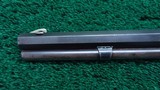 WINCHESTER MODEL 1873 RIFLE WITH SPECIAL ORDER 28 INCH OCTAGON BARREL AND CASE HARDENED FRAME - 12 of 21