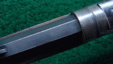 WINCHESTER MODEL 1873 RIFLE WITH SPECIAL ORDER 28 INCH OCTAGON BARREL AND CASE HARDENED FRAME - 6 of 21