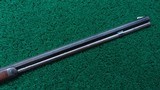 WINCHESTER MODEL 1873 RIFLE WITH SPECIAL ORDER 28 INCH OCTAGON BARREL AND CASE HARDENED FRAME - 7 of 21