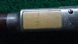 WINCHESTER MODEL 1873 RIFLE WITH SPECIAL ORDER 28 INCH OCTAGON BARREL AND CASE HARDENED FRAME - 13 of 21