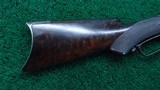 VERY FINE WINCHESTER 1876 DELUXE RIFLE IN CALIBER 45-60 - 21 of 23