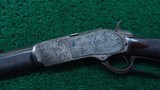 VERY FINE WINCHESTER 1876 DELUXE RIFLE IN CALIBER 45-60 - 2 of 23