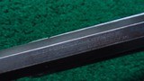 VERY FINE WINCHESTER 1876 DELUXE RIFLE IN CALIBER 45-60 - 14 of 23