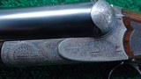 BEAUTIFUL CHARLES DALY 12 GAUGE SIDE BY SIDE MARKED "DIAMOND QUALITY" - 8 of 22