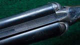 BEAUTIFUL CHARLES DALY 12 GAUGE SIDE BY SIDE MARKED "DIAMOND QUALITY" - 11 of 22