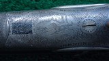 BEAUTIFUL CHARLES DALY 12 GAUGE SIDE BY SIDE MARKED "DIAMOND QUALITY" - 9 of 22
