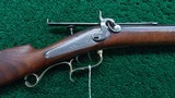 VERY FINE PERCUSSION HALF STOCK TARGET RIFLE
