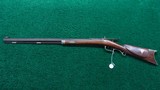 VERY FINE PERCUSSION HALF STOCK TARGET RIFLE - 21 of 22