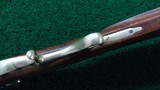 VERY FINE PERCUSSION HALF STOCK TARGET RIFLE - 12 of 22