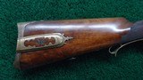 FINE PERCUSSION CONVERTED STALKING RIFLE BY JOHAN PITNER - 22 of 24