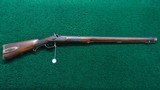 FINE PERCUSSION CONVERTED STALKING RIFLE BY JOHAN PITNER - 24 of 24