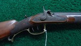 FINE PERCUSSION CONVERTED STALKING RIFLE BY JOHAN PITNER - 1 of 24