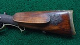 FINE PERCUSSION CONVERTED STALKING RIFLE BY JOHAN PITNER - 20 of 24