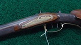 FINE PERCUSSION CONVERTED STALKING RIFLE BY JOHAN PITNER - 2 of 24