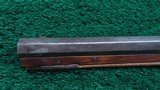 *Sale Pending* - HALF STOCK PERCUSSION RIFLE - 13 of 19