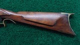 *Sale Pending* - HALF STOCK PERCUSSION RIFLE - 15 of 19