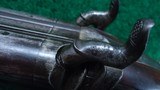 WILLIAM READ & SON MARKED HEAVY PERCUSSION DOUBLE BARREL - 6 of 22