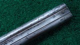 WILLIAM READ & SON MARKED HEAVY PERCUSSION DOUBLE BARREL - 7 of 22