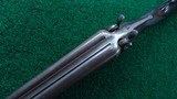 DOUBLE BARREL HAMMER 8 GAUGE SHOTGUN BY CHARLES LANCASTER - 4 of 24