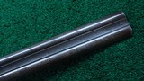 DOUBLE BARREL HAMMER 8 GAUGE SHOTGUN BY CHARLES LANCASTER - 7 of 24