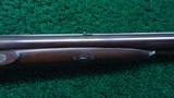 DOUBLE BARREL RIFLE BY WILLIAM SCHAEFER OF BOSTON - 5 of 24