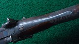 DOUBLE BARREL RIFLE BY WILLIAM SCHAEFER OF BOSTON - 10 of 24