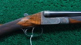 VERY FINE JULES BURY BEST GRADE BOXLOCK 450 BPE DOUBLE RIFLE - 1 of 25