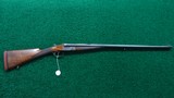 VERY FINE JULES BURY BEST GRADE BOXLOCK 450 BPE DOUBLE RIFLE - 25 of 25