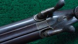 *Sale Pending* - GREAT DOUBLE BARREL PERCUSSION RIFLE BY NELSON LEWIS OF NEW YORK - 10 of 20