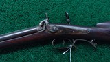 *Sale Pending* - GREAT DOUBLE BARREL PERCUSSION RIFLE BY NELSON LEWIS OF NEW YORK - 2 of 20