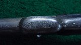 VERY RARE FACTORY ENGRAVED WHITNEY STYLE ROLLING BLOCK RIFLE - 19 of 25