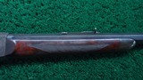 VERY RARE FACTORY ENGRAVED WHITNEY STYLE ROLLING BLOCK RIFLE - 5 of 25