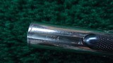 EXHIBITION CASED DELUXE ENGRAVED COLT NEW LINE REVOLVER IN CALIBER 32 - 10 of 14
